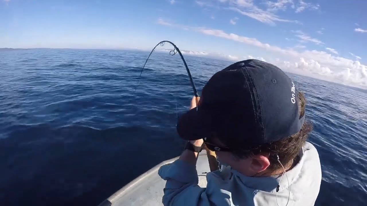 Fishing in Costa Rica from a Homemade Panga Boat!