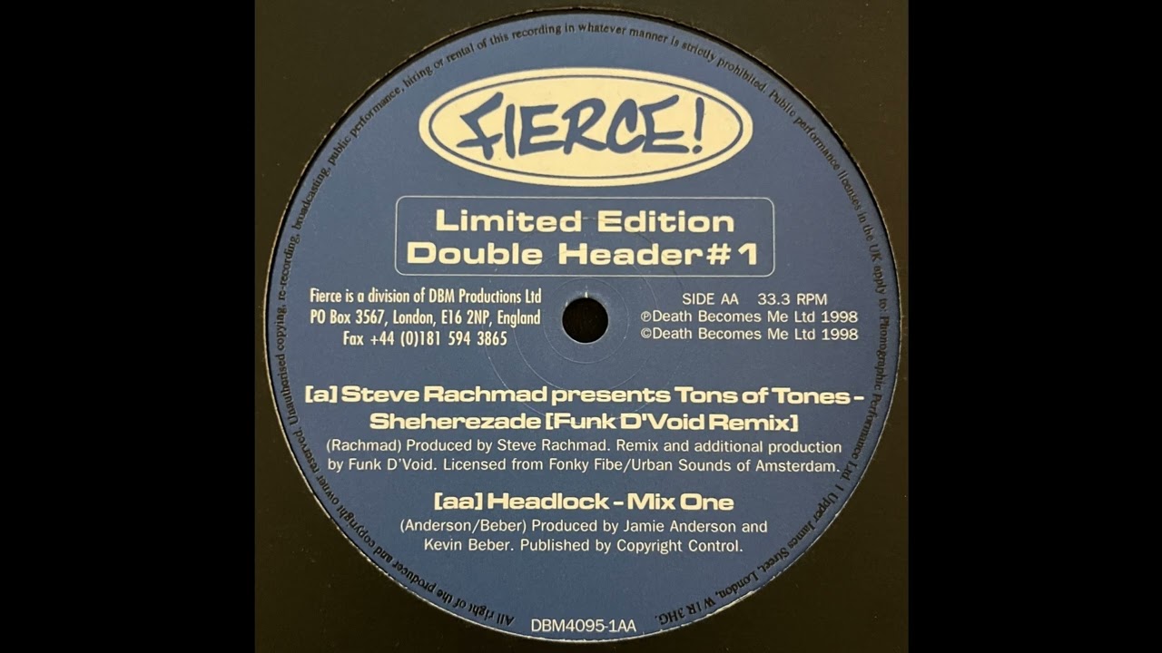 Tons of Tones - Sheherazade (Funk D'Void Remix)