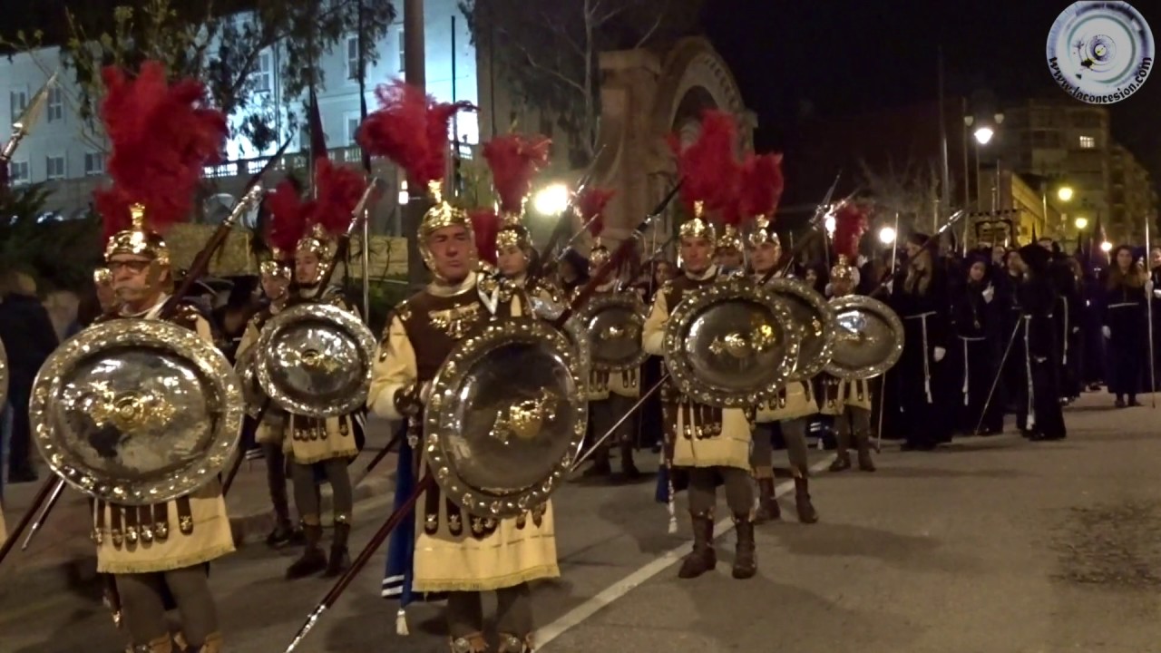 SEMANA SANTA 2016 Cartagena soldados romanos marrajos madrugada