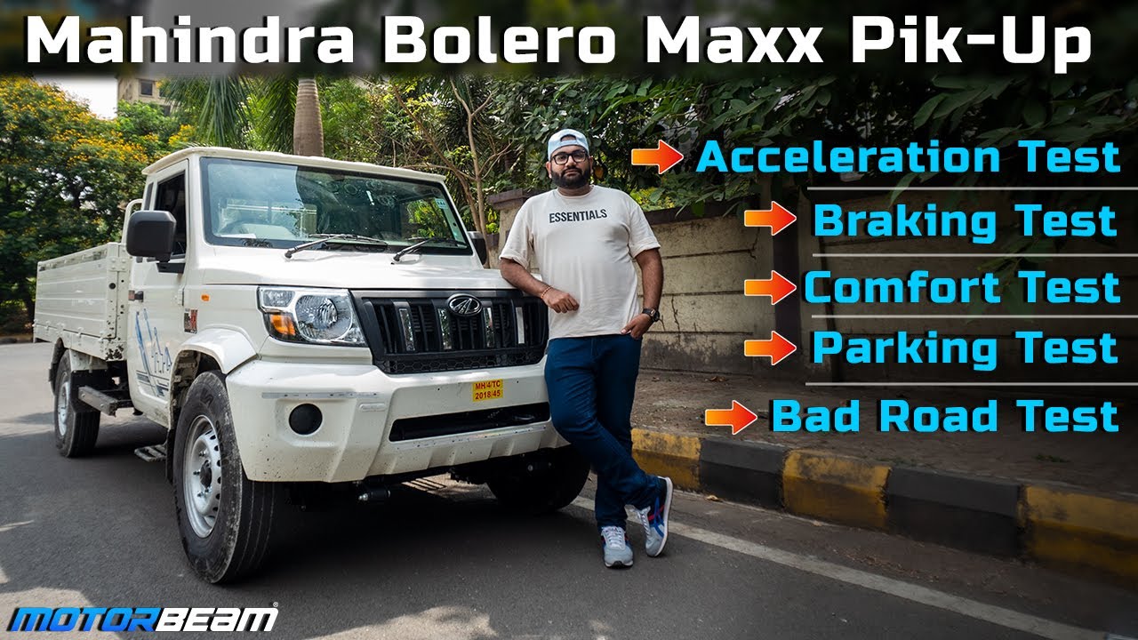 Mahindra Bolero Maxx Pik-Up — 10 реальных тестов 😂 | MotorBeam