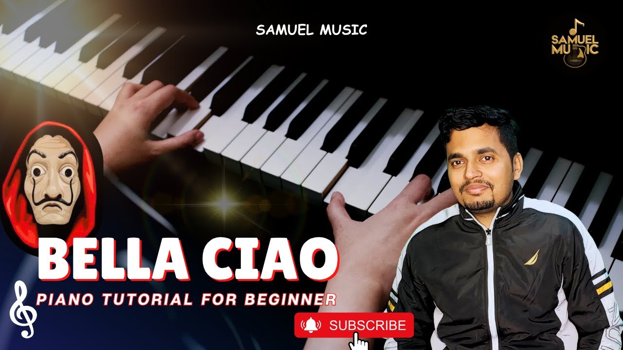 Bella Ciao Piano Tutorial | Melody + Arpeggio | Easy Step-by-Step Lesson | Samuel Music #bellaciao