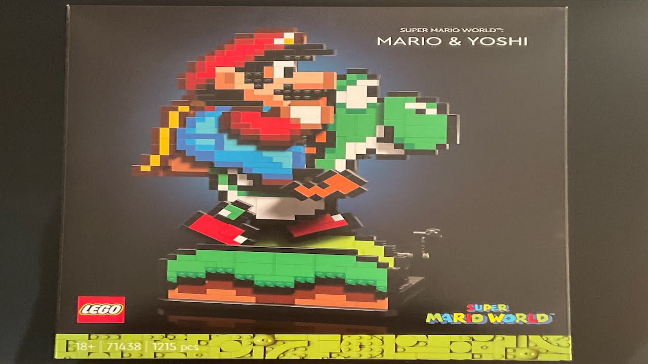 LEGO Super Mario World: Mario & Yoshi built in less than 12 minutes