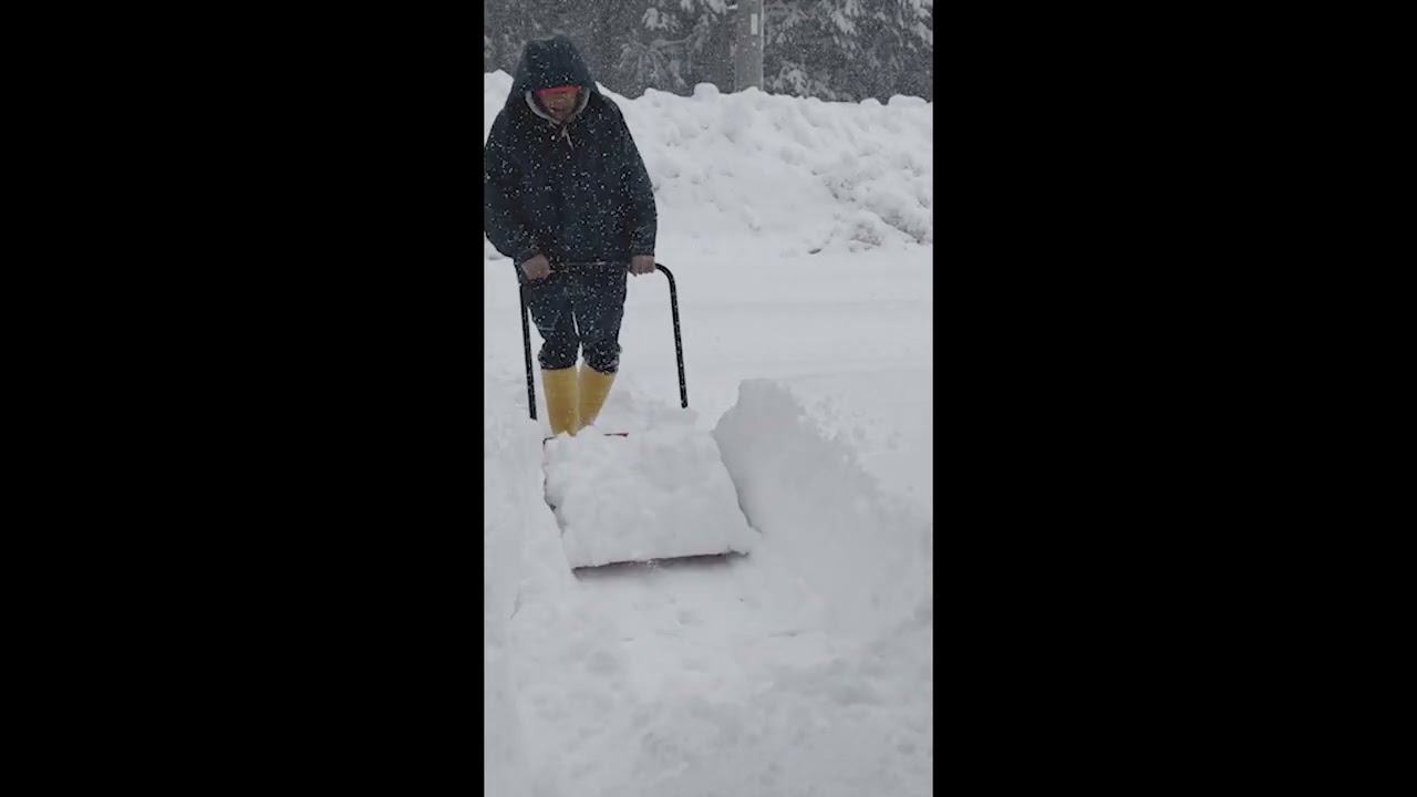 2月8日の雪かき