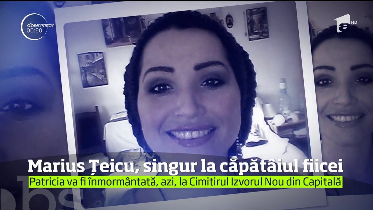 Marius Ţeicu îşi plânge singur fiica răpusă înainte de vreme