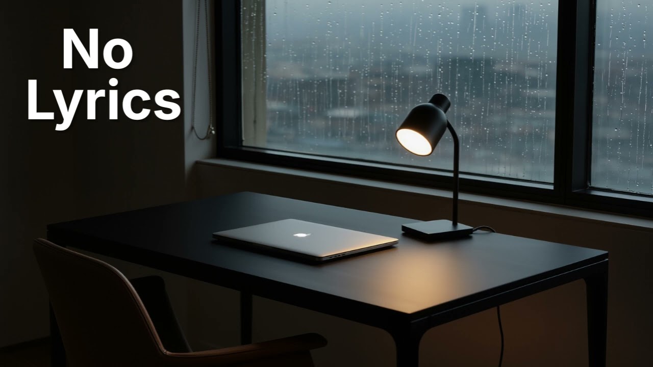 Rainy Night LoFi 🌧️ Deep Concentration Music | No Lyrics Focus