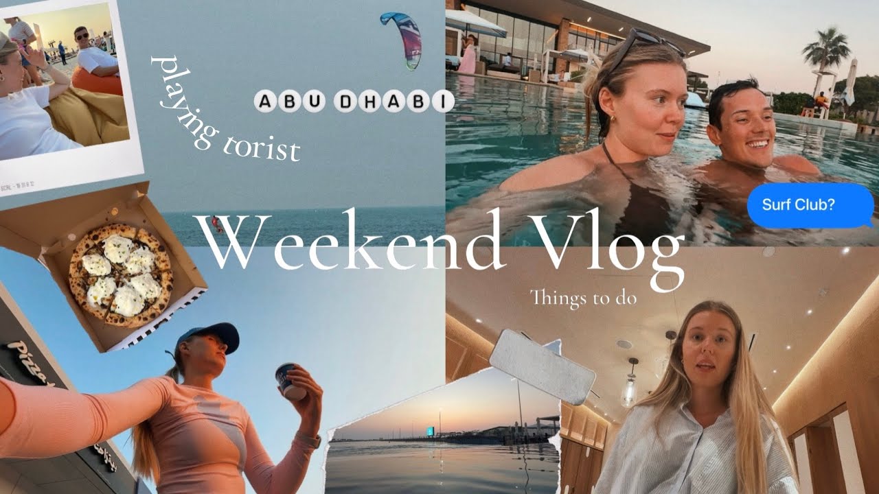 Playing Tourist in Abu Dhabi | Weekend Vlog