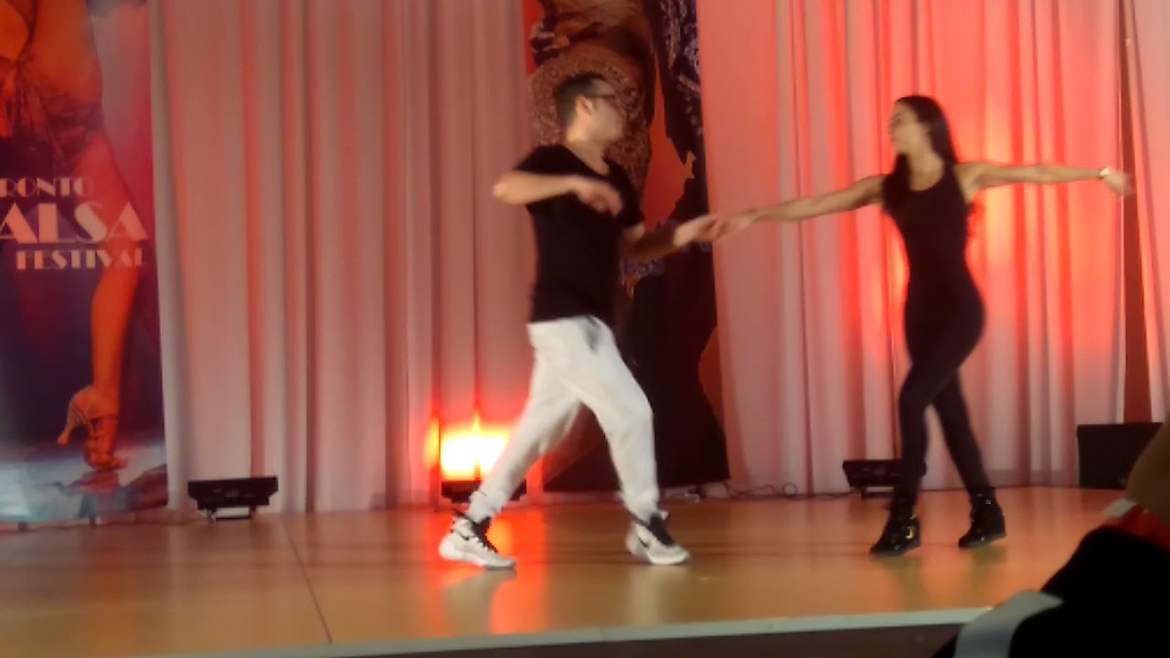 Salsa pattern on 1. Part 2 with music