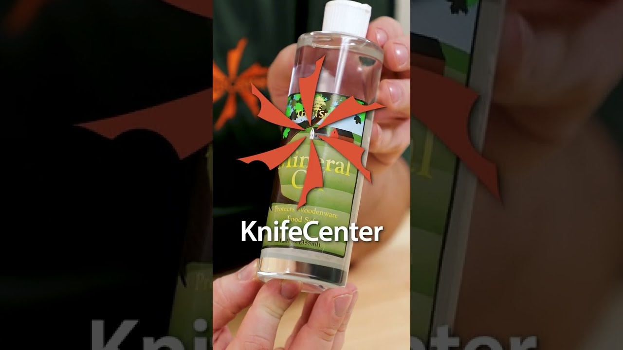 The Many Uses of Mineral Oil - KnifeTips #Shorts