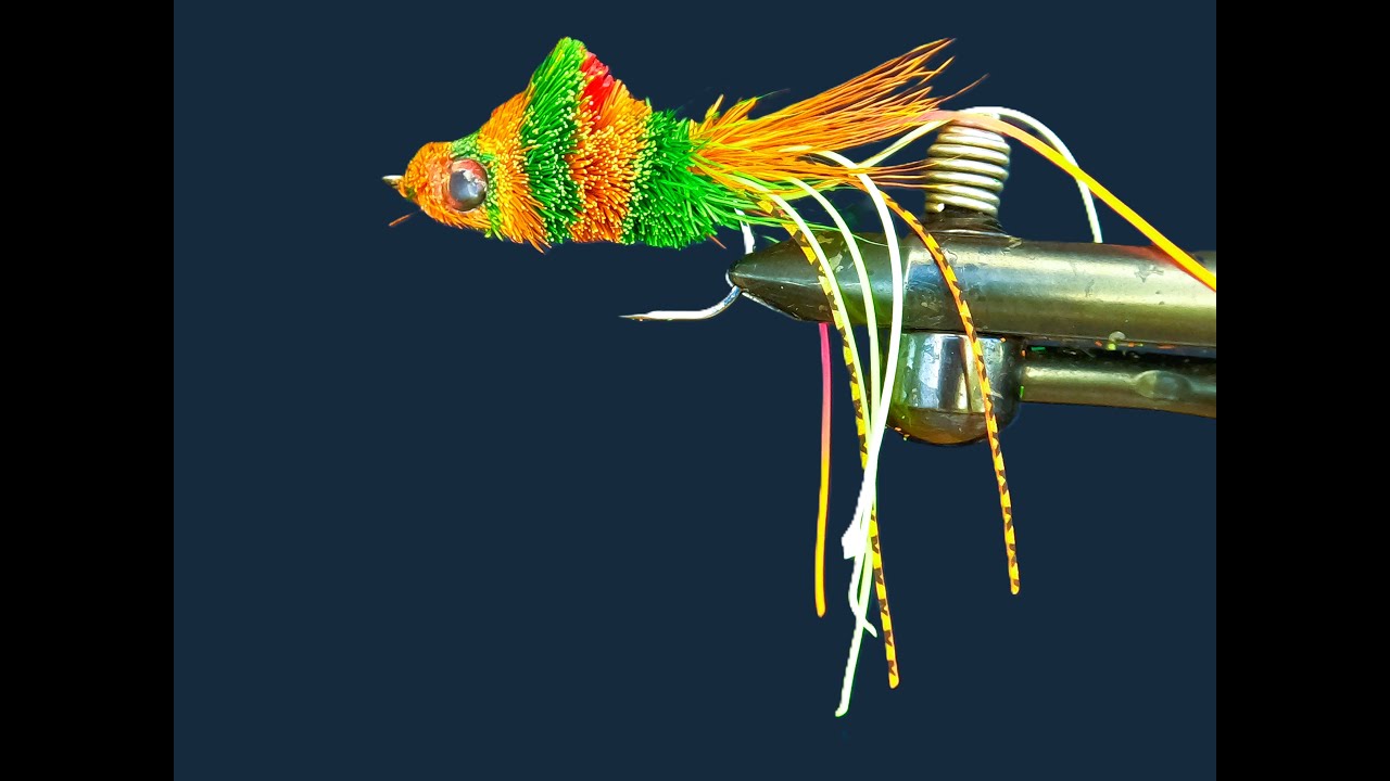 Pt 1 - Bubble Frog. Spinning the body. Best flies for bass. alex@flyfishfork.com