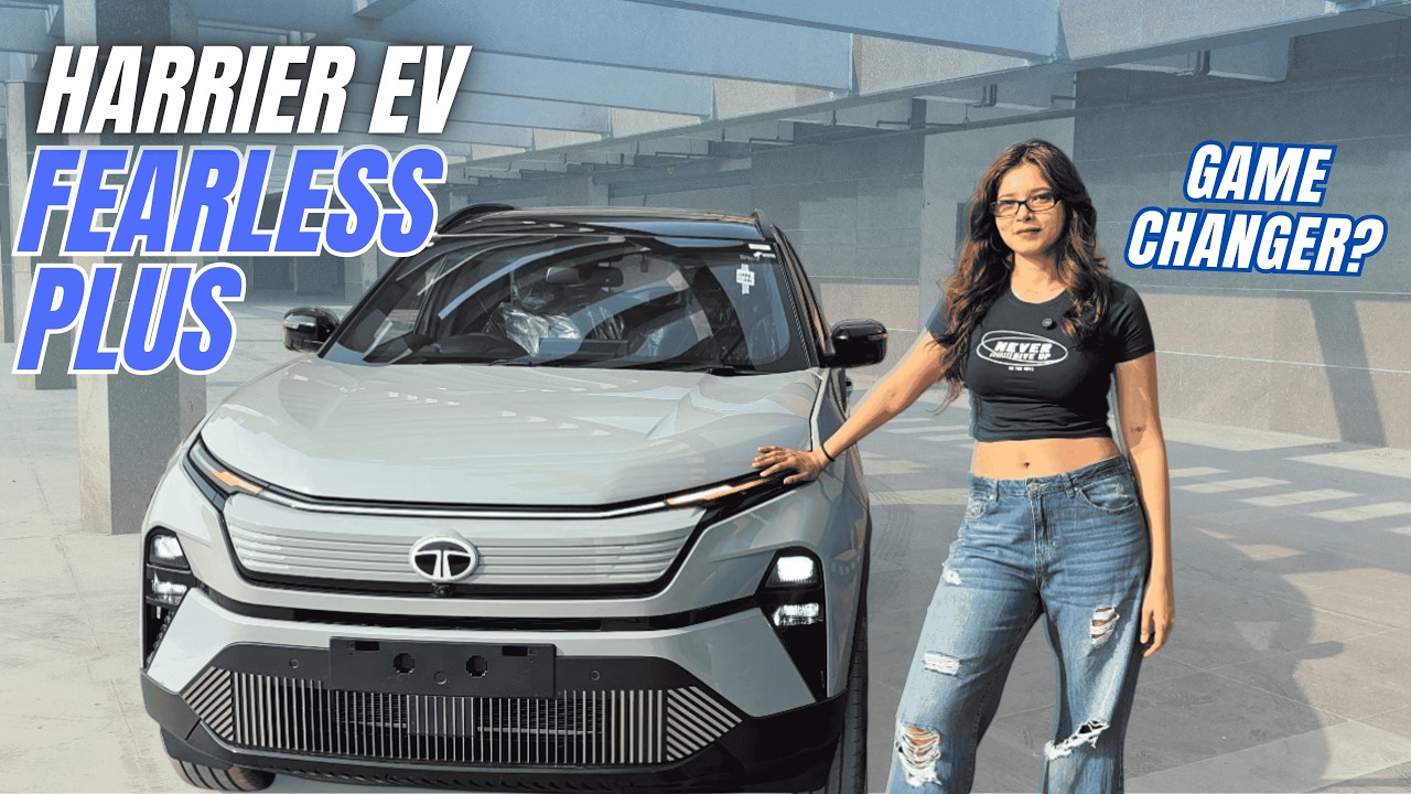 TATA's Most Important EV Yet? Harrier EV First Impressions