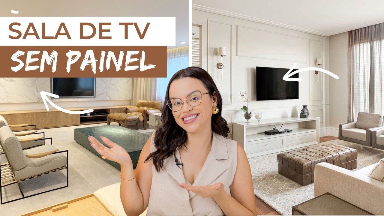 SALA DE TV, SEM PAINEL - MELHORES OPÇÕES