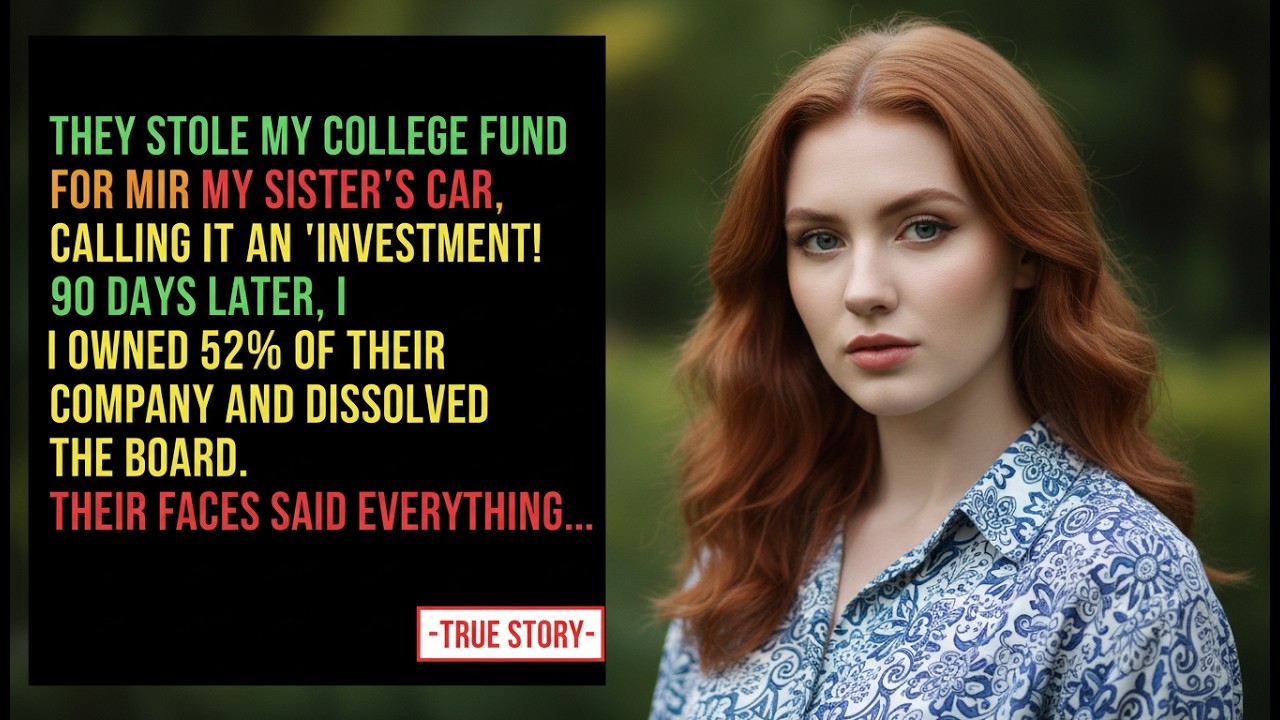 My Parents Gave My Inheritance to My Sister — But I Owned 52% of Their Business!