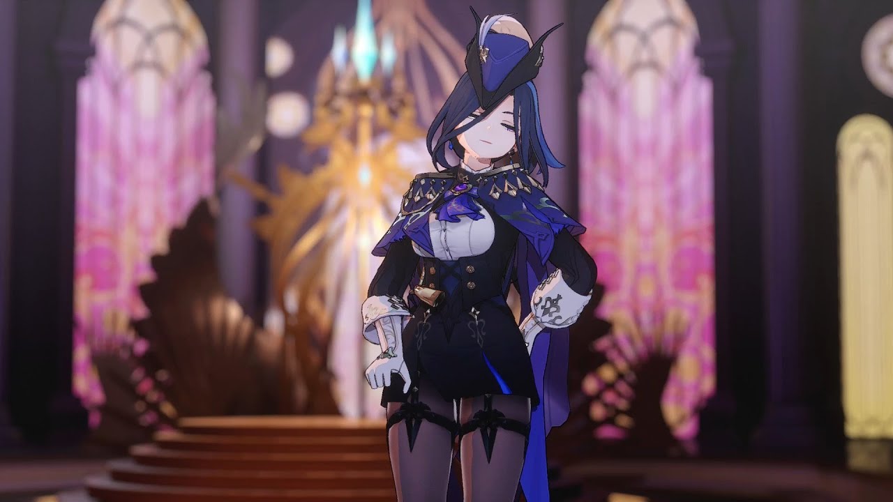 【Genshin Impact MMD／4K／60FPS】Clorinde【Up & Down】