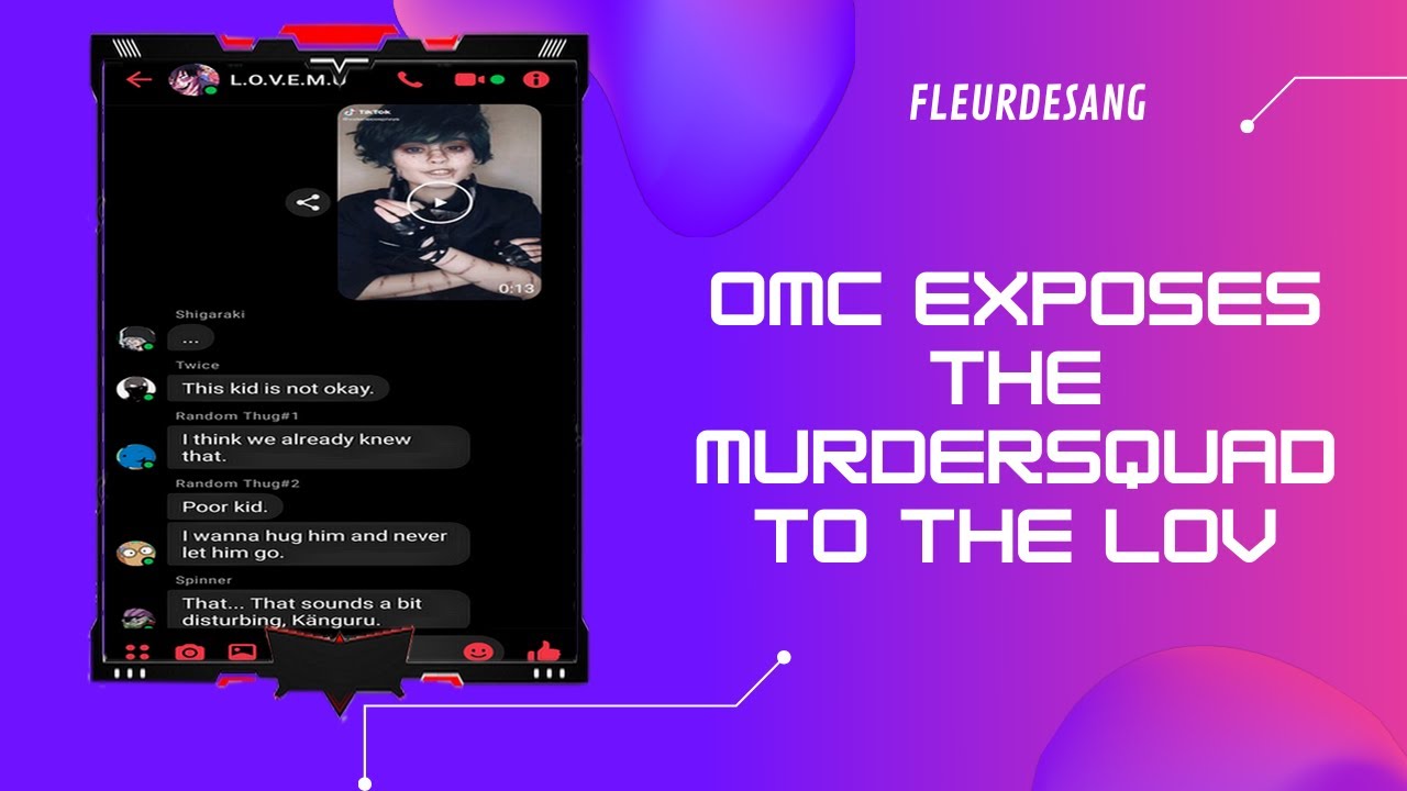 OMC Exposes the Murdersquad to the LOV | [Aged down!Dabi/Deku]
