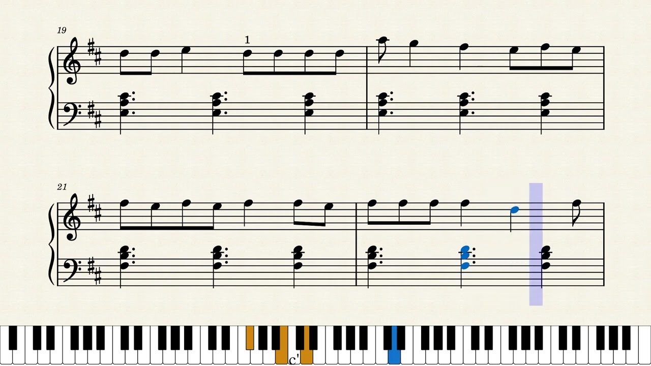 Love story – Taylor Swift - Easy Piano