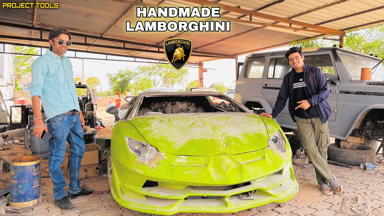 Full Handmade Lamborghini | honda civic converting into lamborghini
