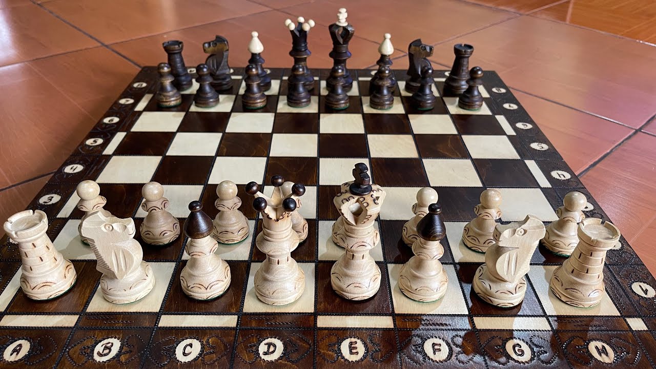Chess Board NEW AMBASSADOR - BROWN (The House of Staunton) Unboxing