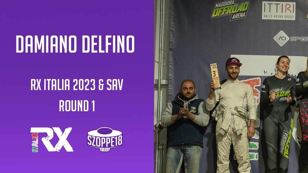Damiano Delfino | RX ITALIA 2023 | ROUND 1 | MAGGIORA OFFROAD ARENA | By Szoppe18Video