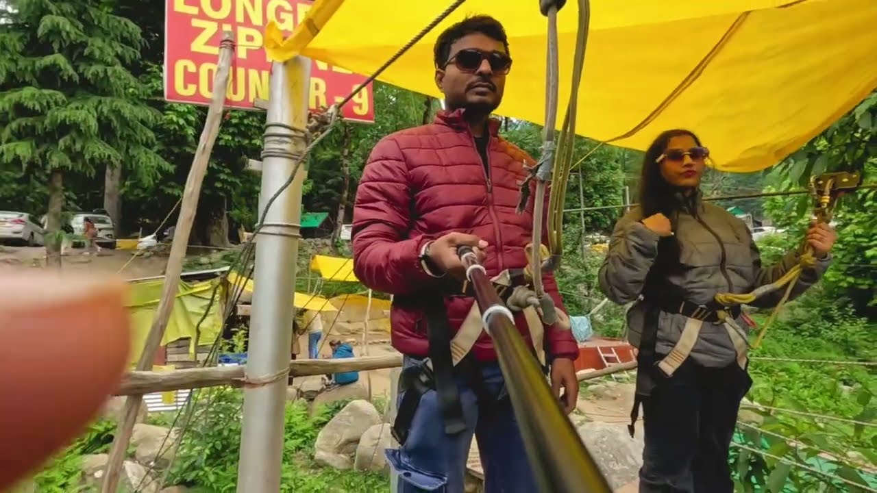 Mini blog 2#ziplineadventure🌲🏞🌳 #mountain #naturlovers🍃🌿🍀❤️ #manalitrip❤️🏔️🏔️🌪️🌫️⛈️🌧️🌦️🌌 