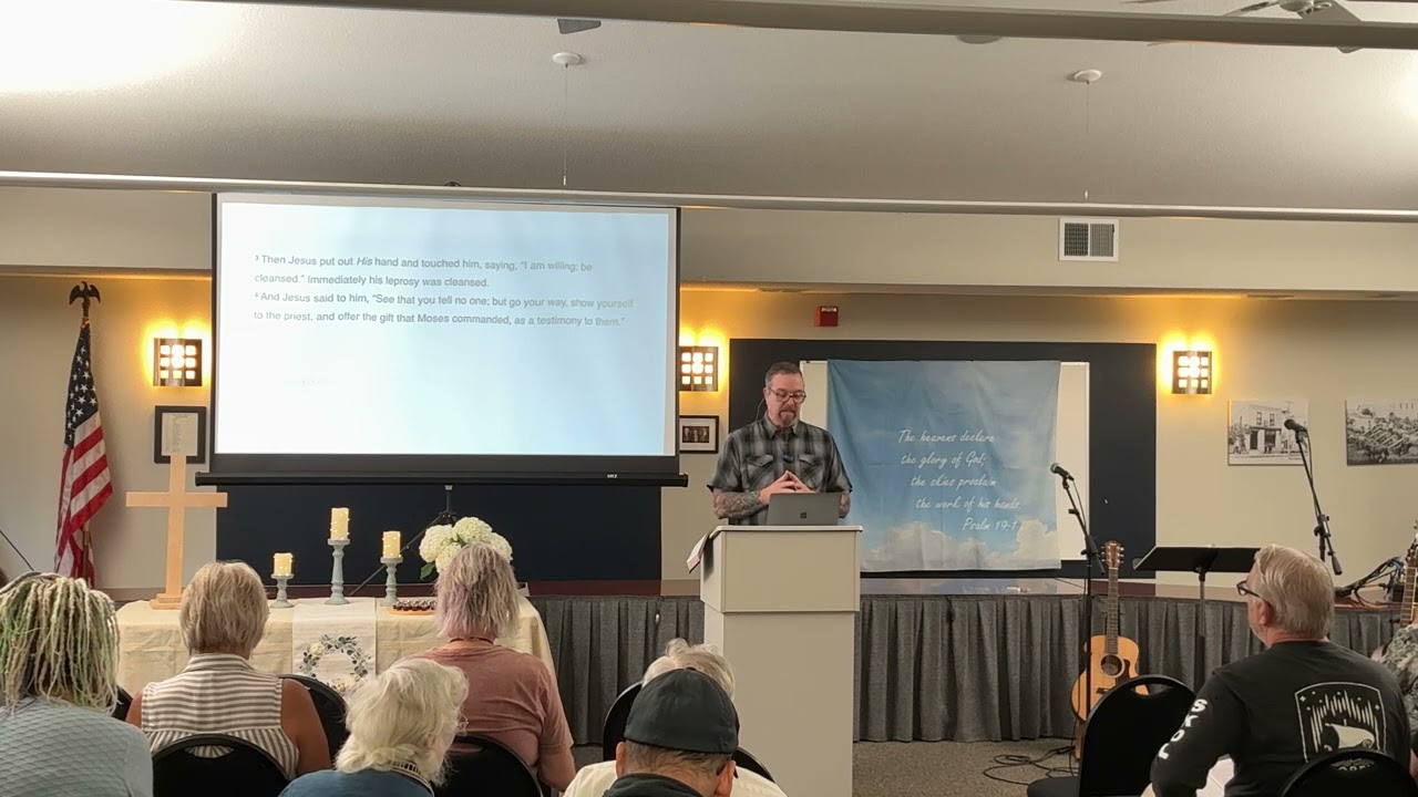 Jesus Heals The Centurions Servant, Pastor Dean Cook, Matt 8.5-17