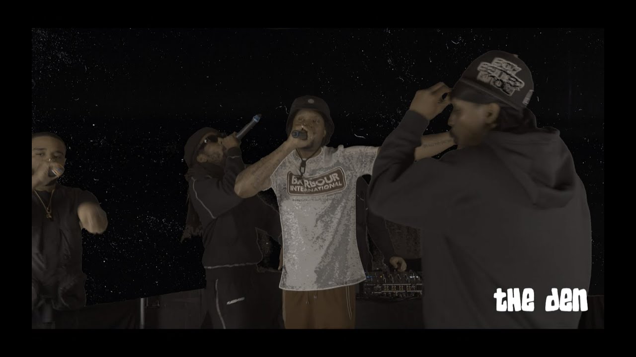 Frisco feat. Skepta, Jammer, JME, Shorty - 'Red Card' live on The Den