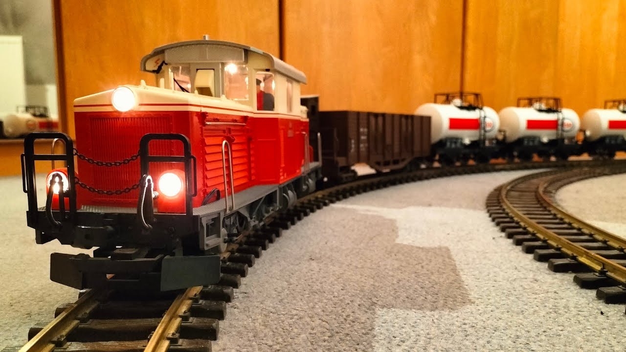 Sie kann nicht nur Jaffa - LGB 2091 mit abwechslungsreichem ÖBB Güterzug