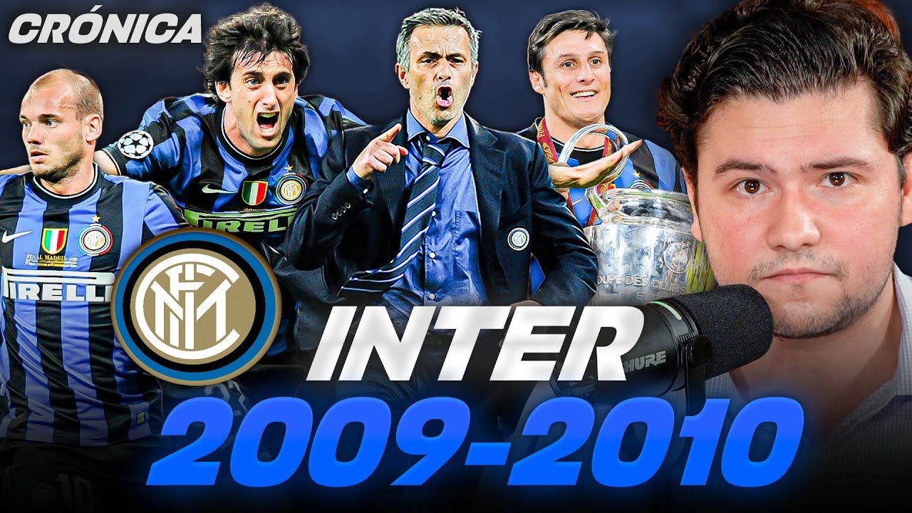 EL TRIPLETE DE INTER DEL MILÁN 2009-2010 // MOURINHO, MILITO, ZANETTI, SNEIJDER (CHA,PIONS LEAGUE)