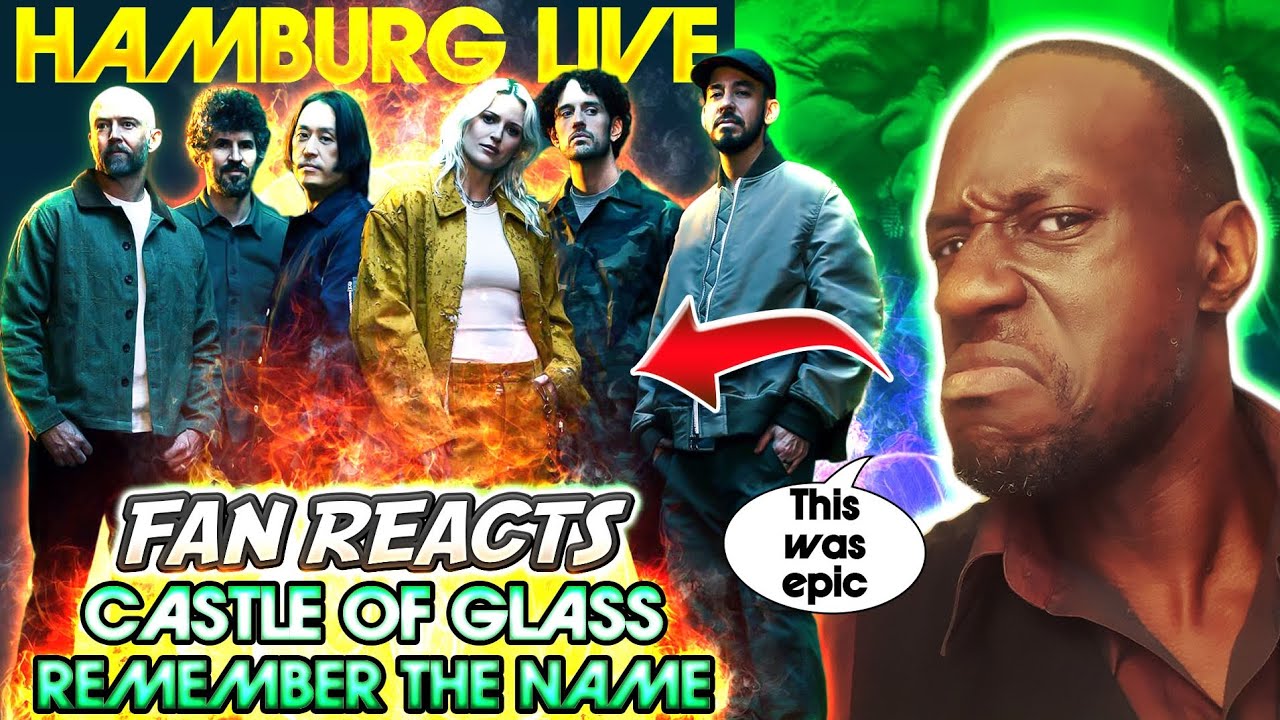 spot light on Mike! MY REACTION TO "CASTLE OF GLASS & REMEMBER THE NAME" by Linkin Park in Hamburg
