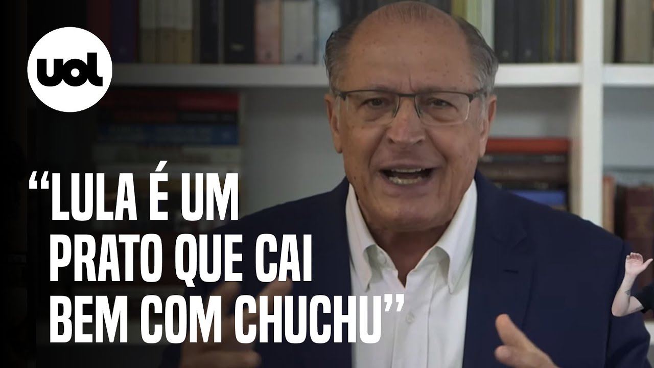 Alckmin sobre chapa: “Lula é um prato que cai bem com chuchu”