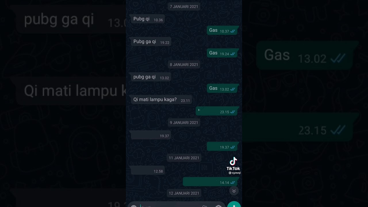 PUBG GA QI ? || VIDEO VIRAL TIKTOK, IG