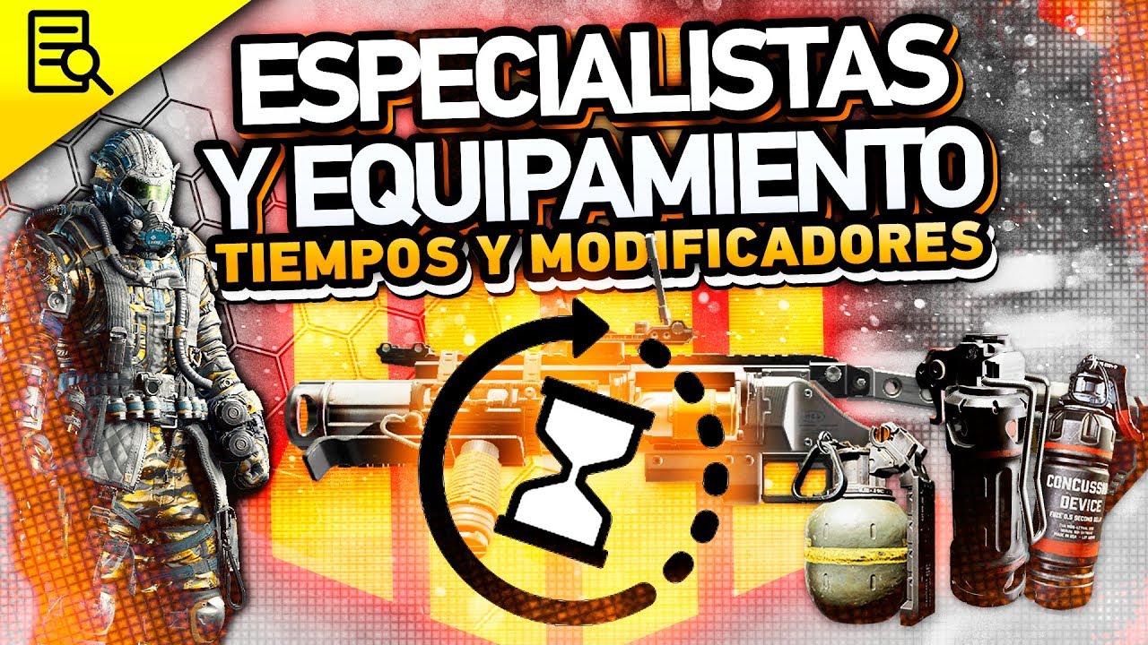 Los MEJORES y MÁS RÁPIDOS ESPECIALISTAS y EQUIPAMIENTO en BLACK OPS 4
