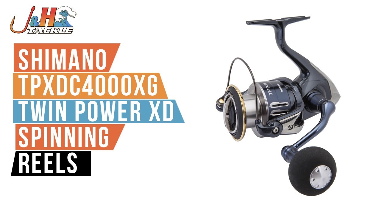 Shimano TPXD4000XG Twin Power XD Spinning Reel | J&H Tackle