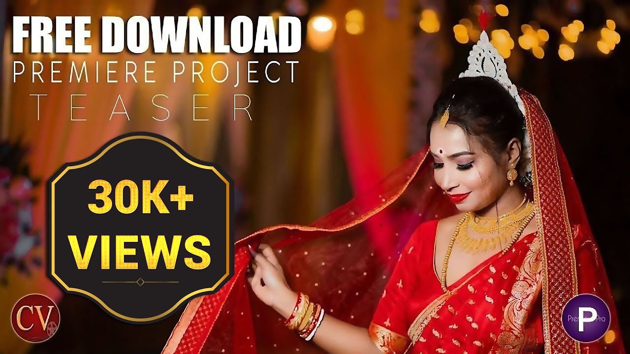 Wedding teaser project free download Premiere pro | Episode-20 |