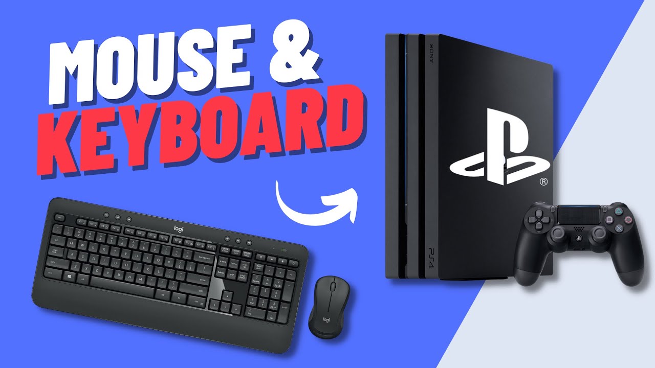 How to use Keyboard and Mouse on Playstation 4 (2025)