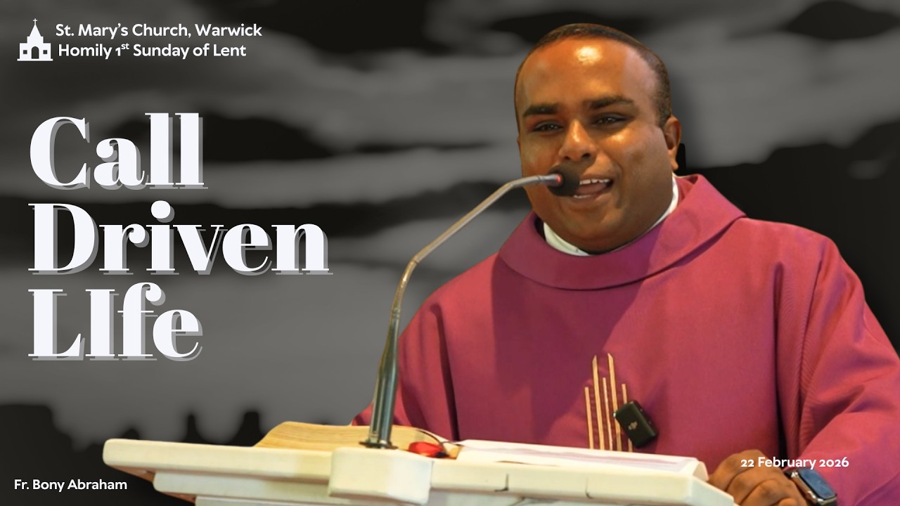 Call Driven Life: Homily 1st Sunday of Lent Yr A
