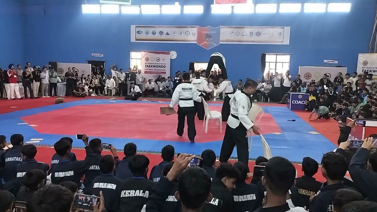 69th National school game 2025 Taekwando u14 boys championship