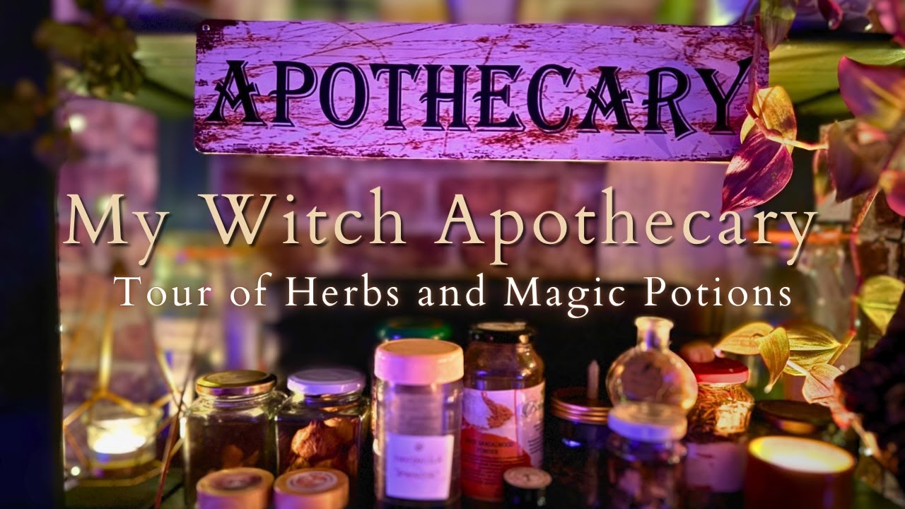 Apothecary Tour Pt. 1 - My herbs and how I use them