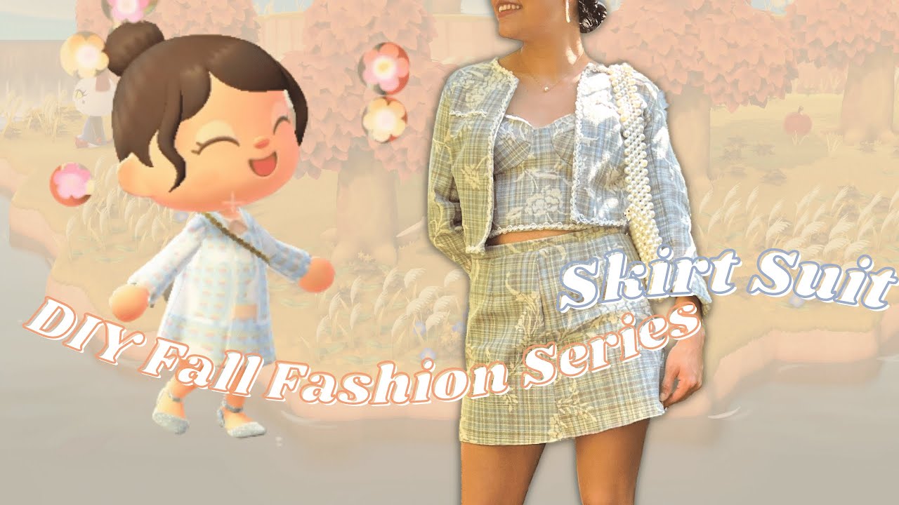Skirt Suit Tutorial | DIY Fall Outfit