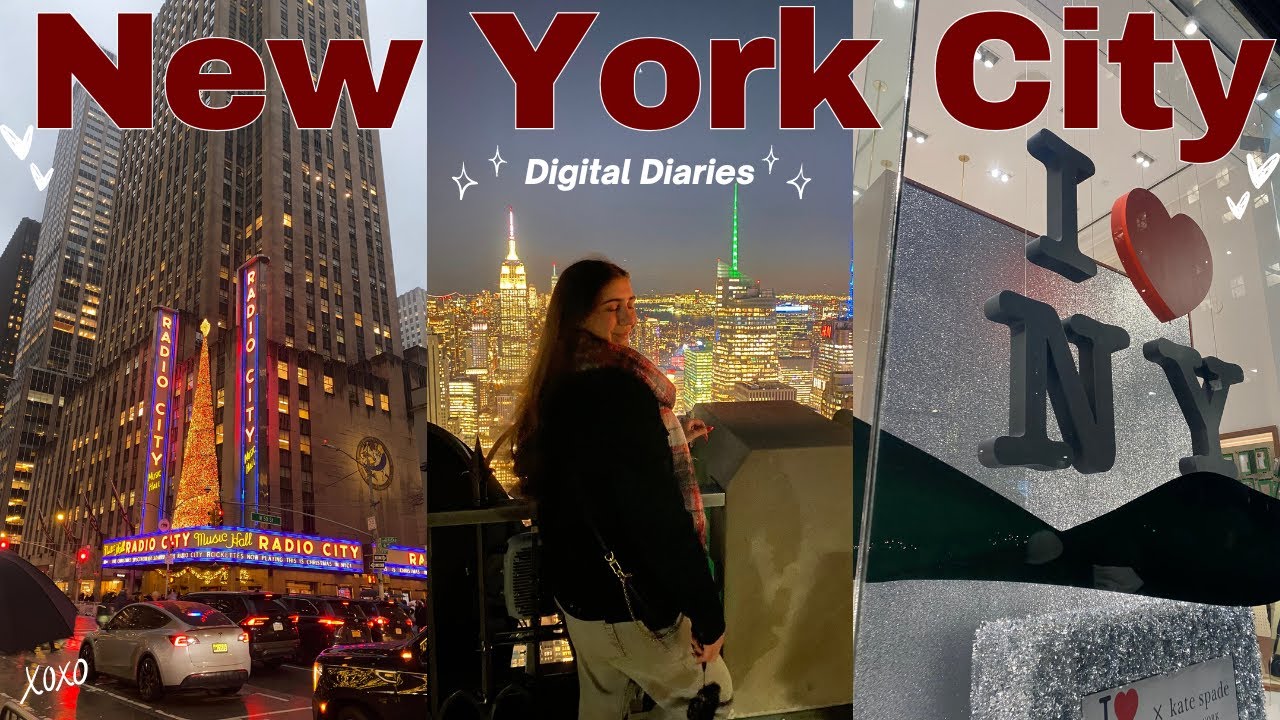 NEW YORK CITY TRAVEL VLOG🇺🇸🚕🗽| Exploring the City, Shopping, Beautiful views & More!| Kats Diaries