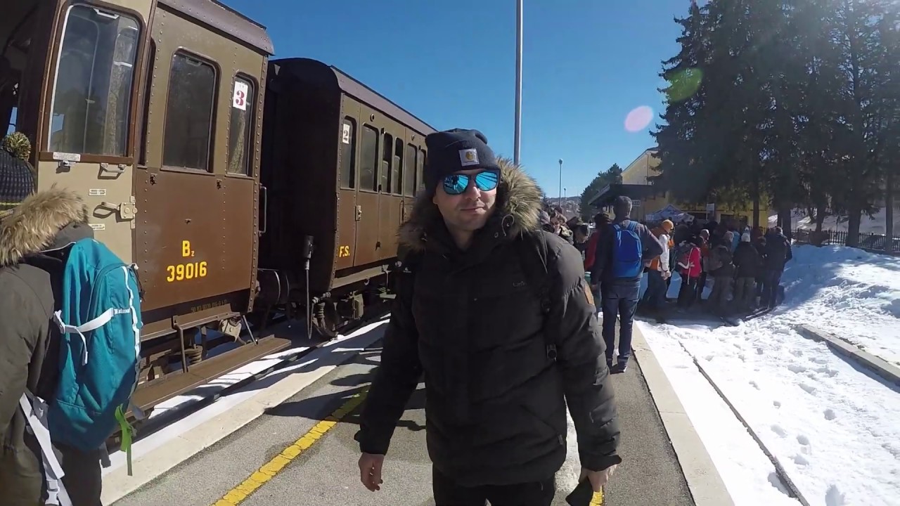 La Transiberiana d'Italia. Treno storico Sulmona-Roccaraso 17.02.2019