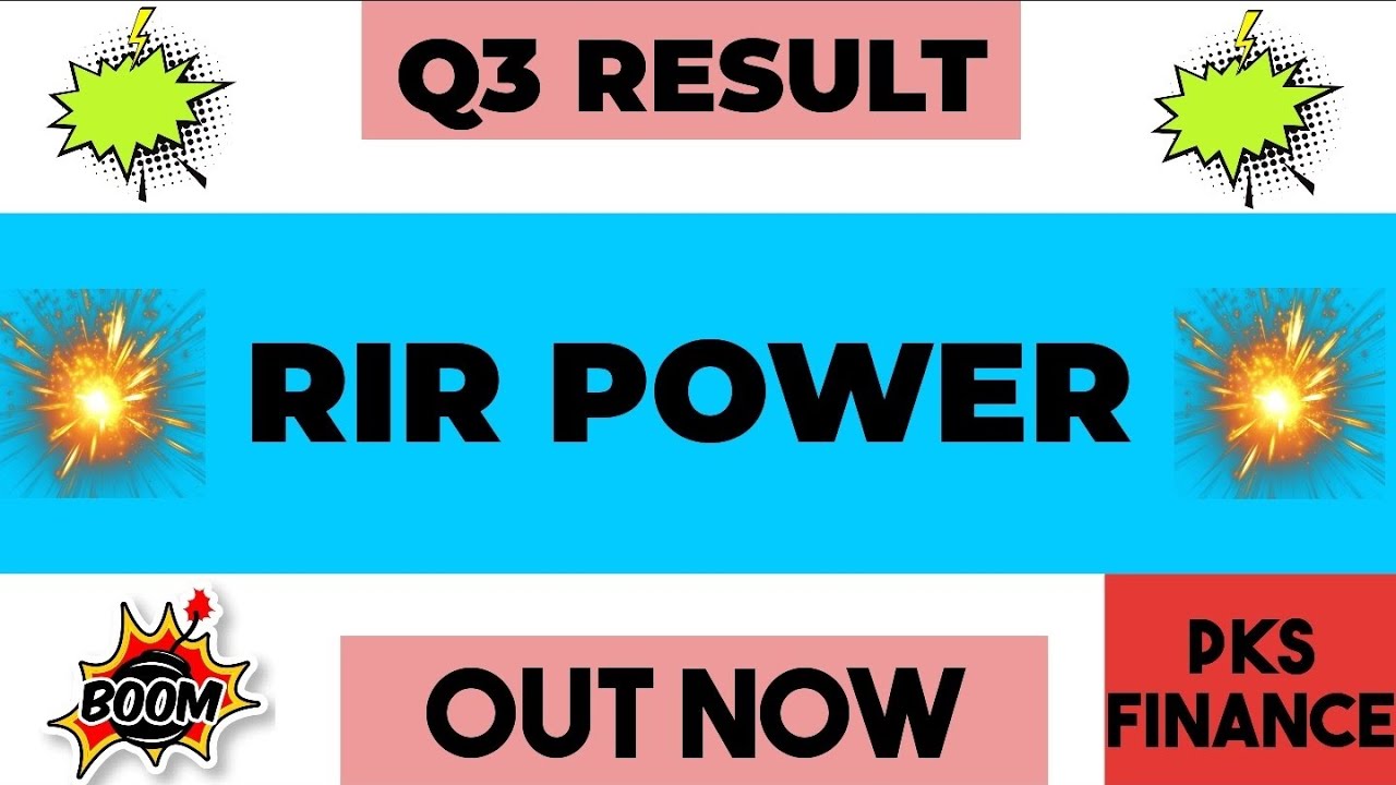 RIR Power Q3 Results 2026 | RIR Power Results | RIR Power Share News | RIR Power Electronics Share 