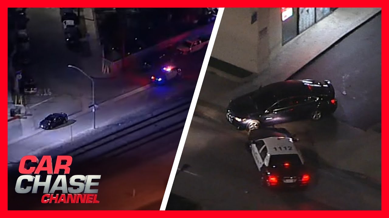 LA Car Chase: Erratic driver evades multiple police vehicles | Car Chase Channel