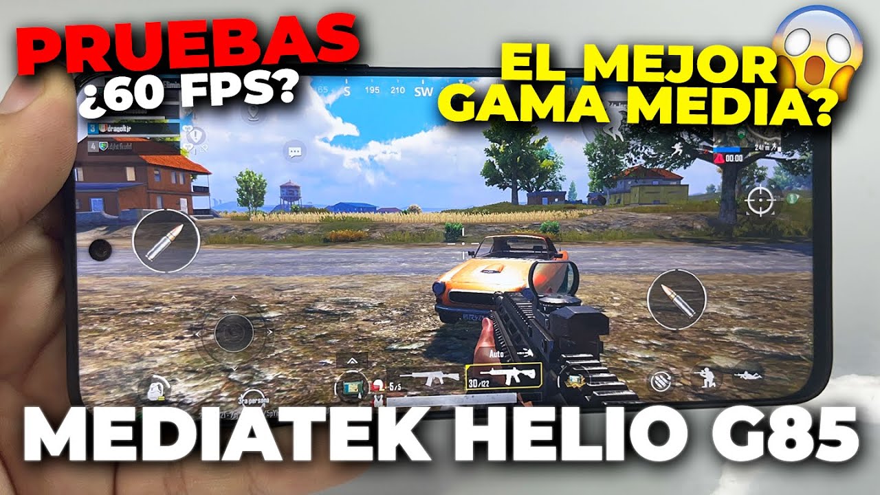 PRUEBO el MediaTek HELIO G85 en GENSHIN IMPACT, APEX LEGENDS, COD MOBILE Y PUBG !