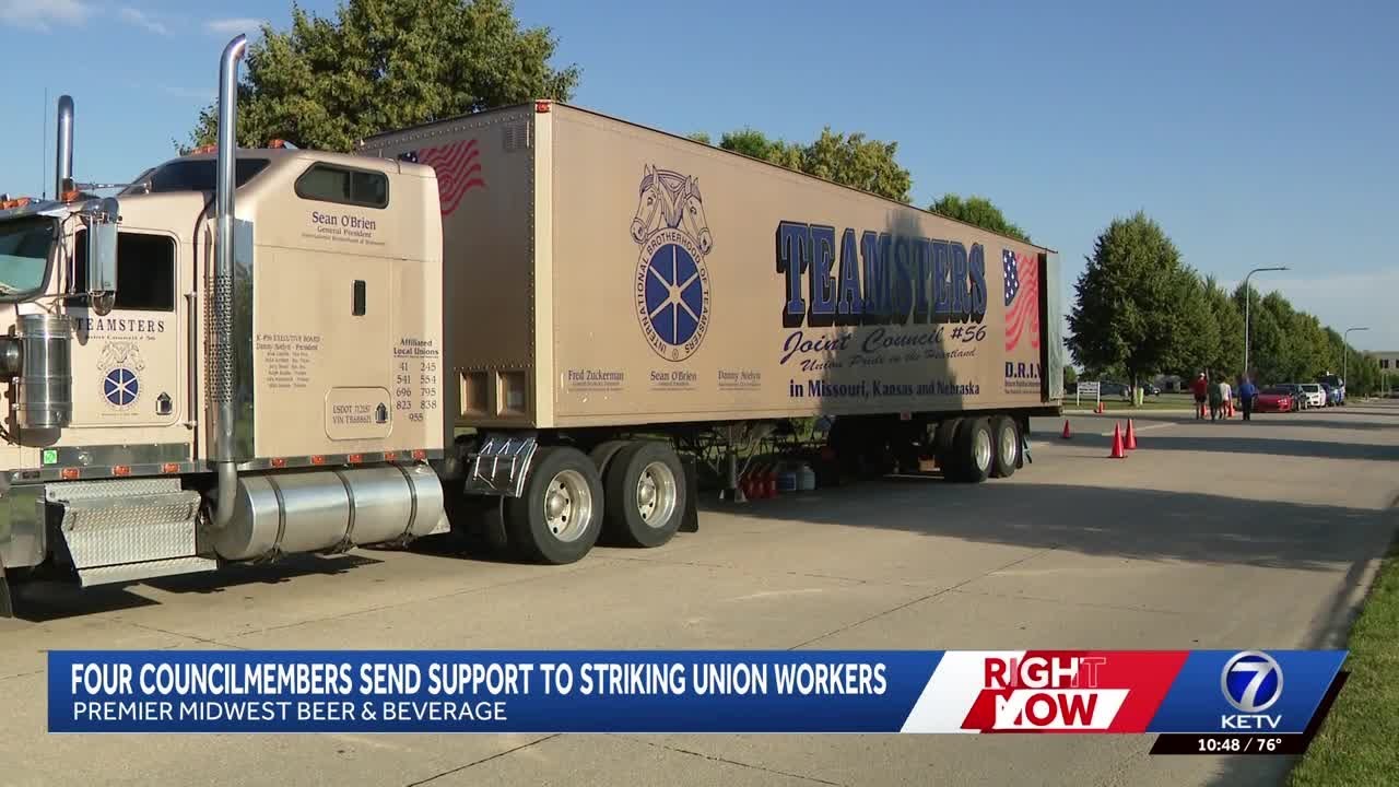 Four Omaha City Councilmembers send letter of support to striking workers