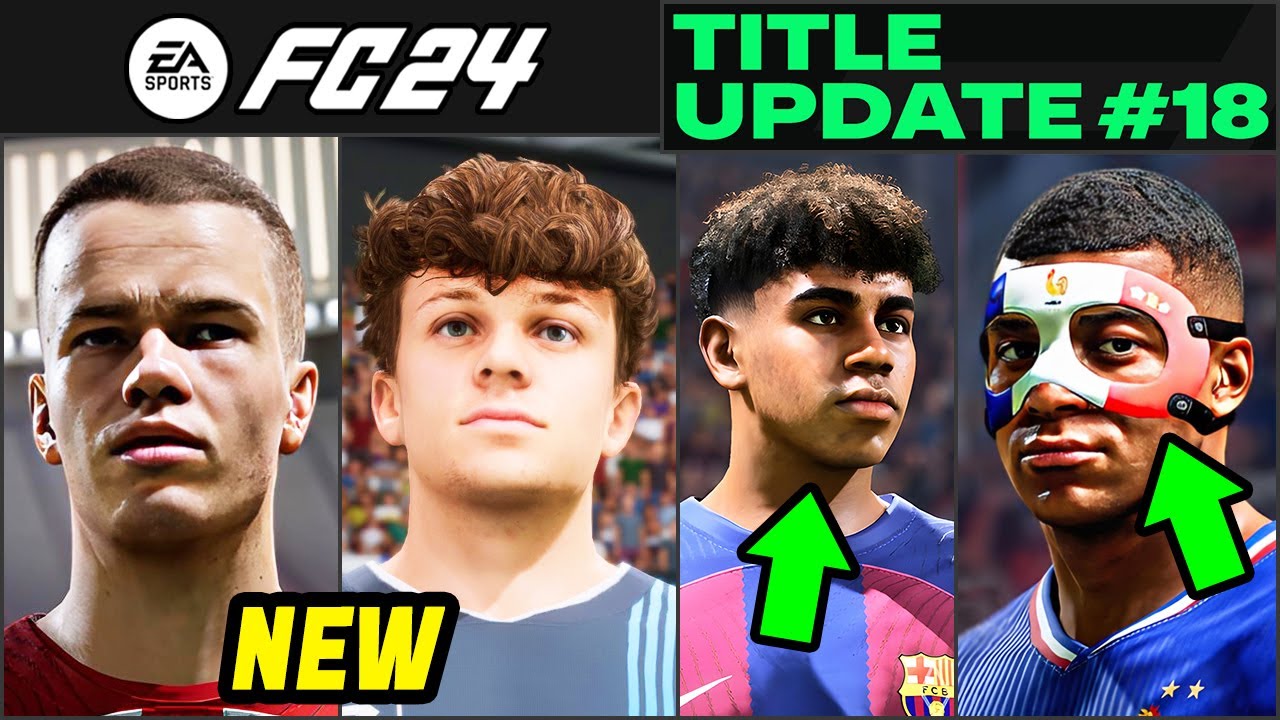 EA FC 24 NEWS | NEW CONFIRMED Title Update #18, Real Faces & EA FC 25 ✅