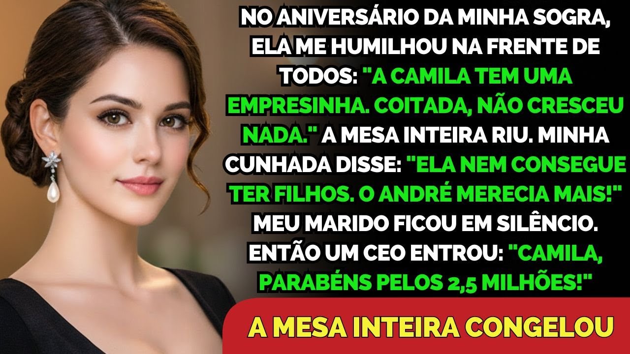 Riram De Mim No Aniversário… Até Descobrirem Quem Eu Realmente Era