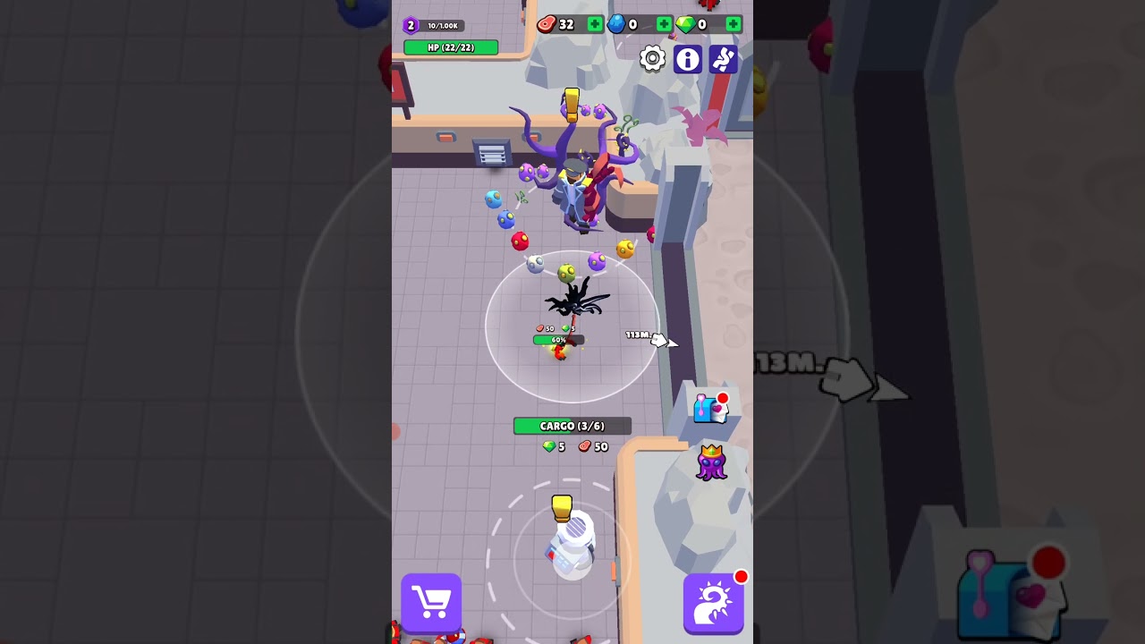 Alien Invasion game part 1 | Android game | Alien game-play | Spider game play