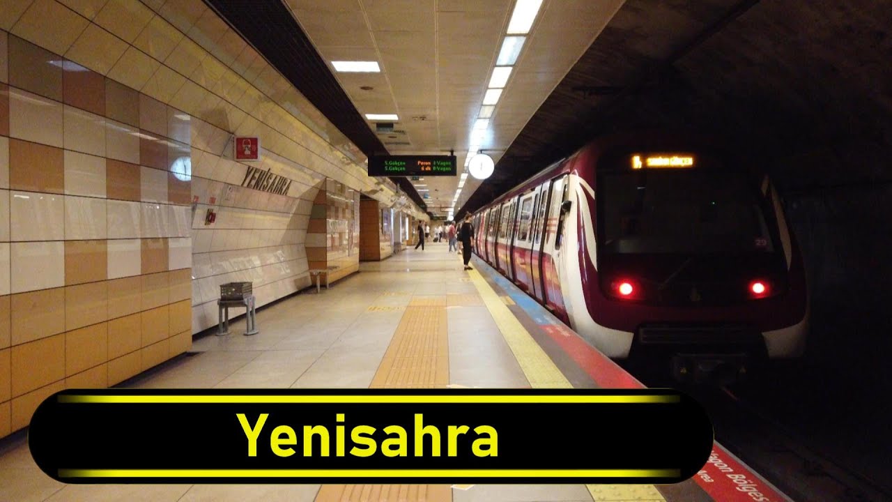 Metro Station Yenisahra - Istanbul 🇹🇷 - Walkthrough 🚶