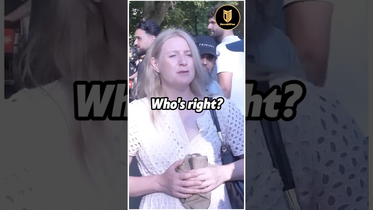 Atheist Woman's Interesting Question To Muslim | Hashim | Speakers Corner