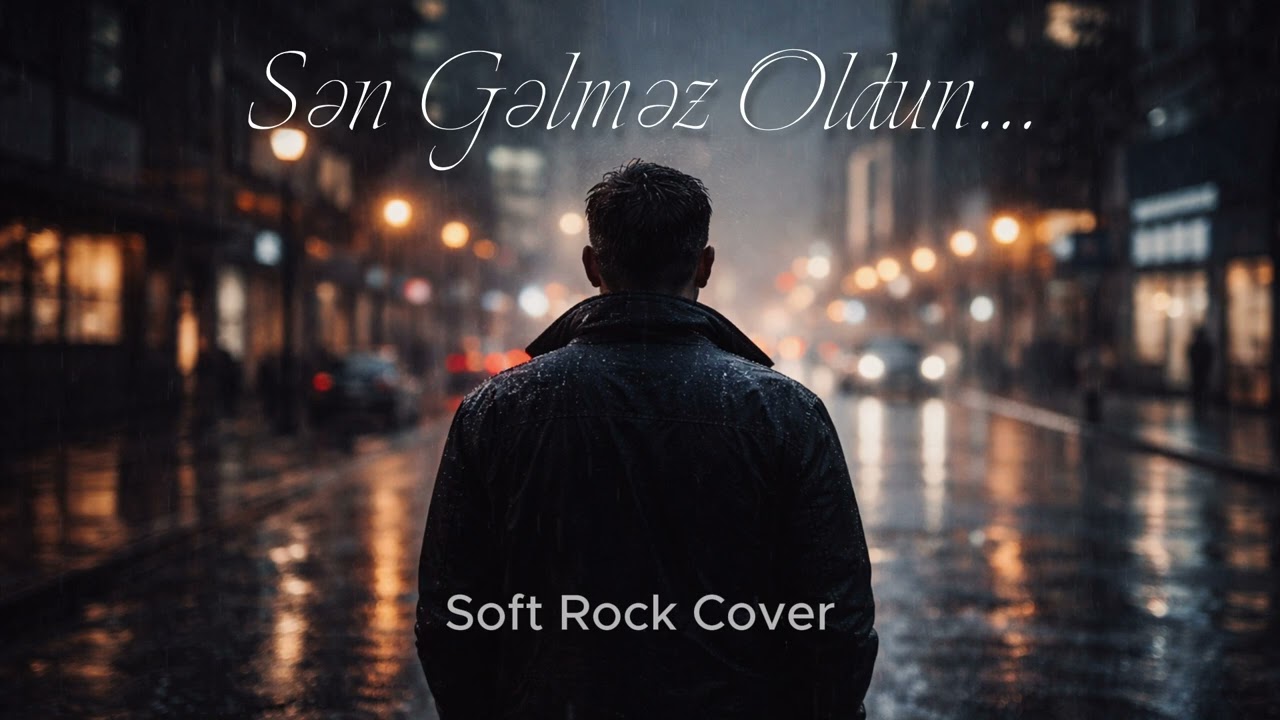 Sən Gəlməz Oldun | AI Cover | Kişi Səsi (Soft Rock)